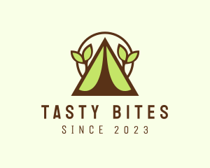 Organic Tent Arrow logo