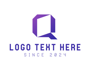 Modern Startup Letter Q Business logo design