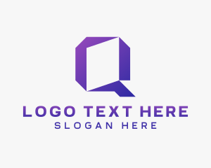 Modern Startup Letter Q Business logo