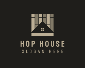 House Floor Tile  logo design