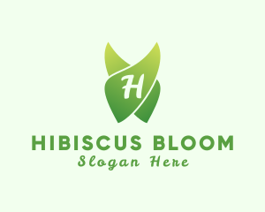 Natural Gardening Eco Leaf  logo design