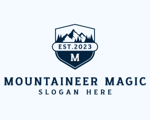 Travel Mountain Trekking logo design