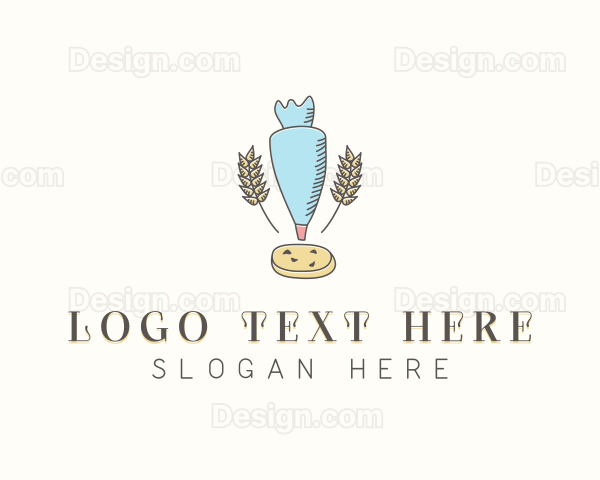 Cookie Baker Dessert Logo