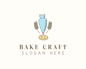 Cookie Baker Dessert logo design