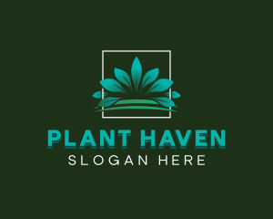 Plant Leaf Gardening logo design