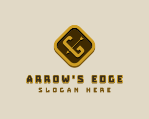 Arrow Archery Letter G logo