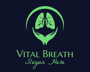Green Hand Lungs logo