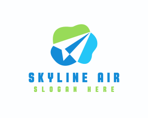 Plane Flight Airline logo design