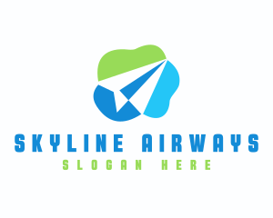 Plane Flight Airline logo design