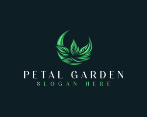 Crescent Leaf Landscaping logo design