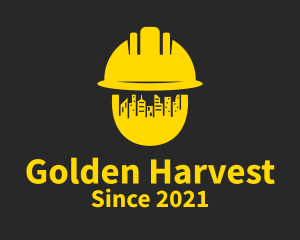 Golden Cityscape Contractor  logo design