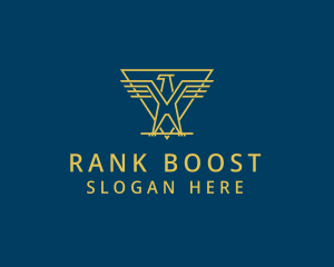 Corporate Eagle Rank  logo design