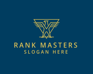 Corporate Eagle Rank  logo design