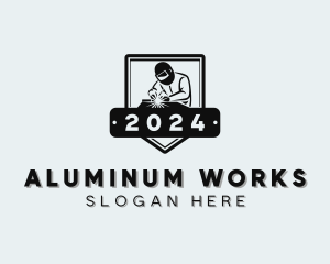 Metal Works Fabrication logo design