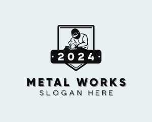 Metal Works Fabrication logo design