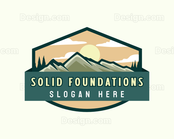 Sun Valley Mountain Logo