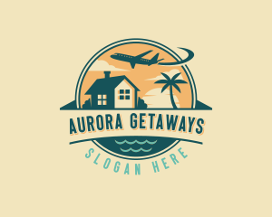 Beach Vacation Getaway logo design