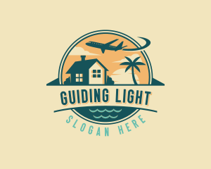 Beach Vacation Getaway logo design