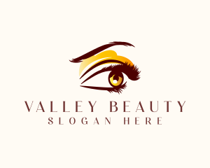 Beauty Eyelashes Cosmetics logo design