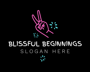Peace Hand Vlogger logo