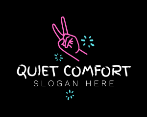 Peace Hand Vlogger logo