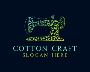 Sewing Machine Plant logo design