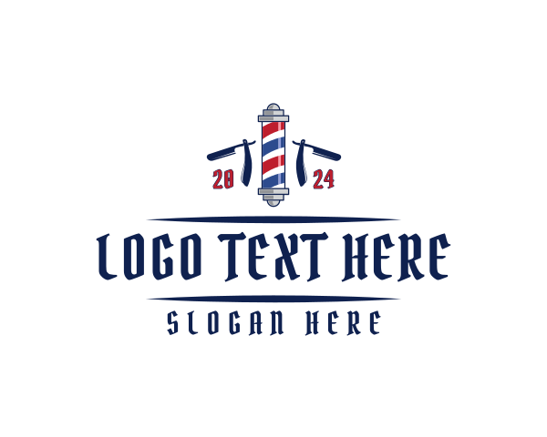 Barbershop logo example 1