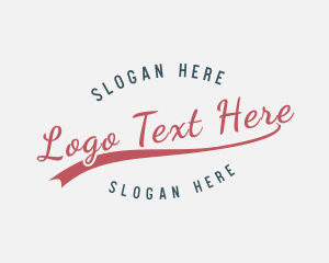 Retro Hipster Business Logo