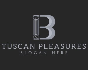 Elegant Pillar Column logo