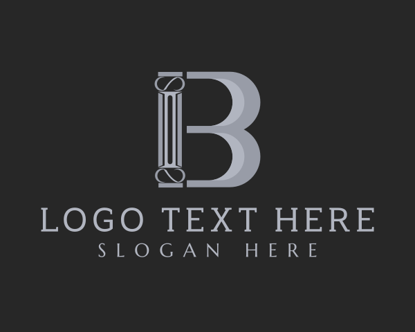 Elegant Pillar Column logo