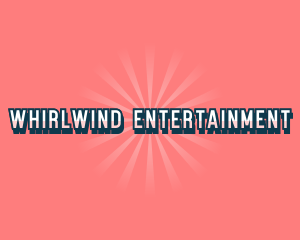 Retro Sunburst Entertainment logo