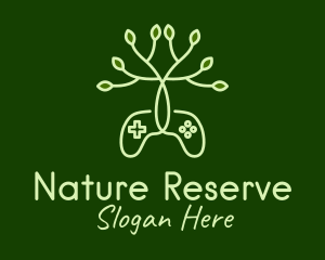 Nature Game Console  logo design