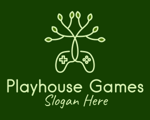 Nature Game Console  logo design