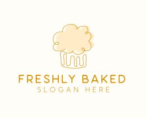 Muffin Baker Baking logo design