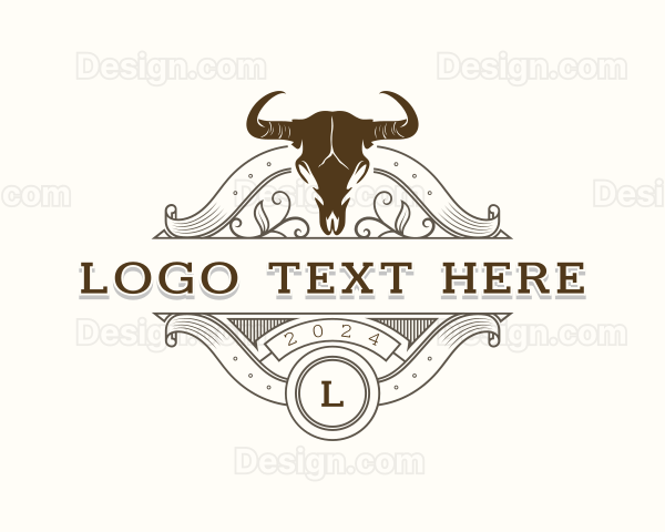 Bull Rodeo Ranch Logo