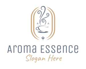 Coffee Cup Aroma logo design