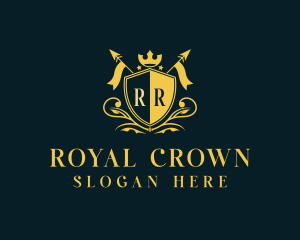 Royal Crown Shield logo design