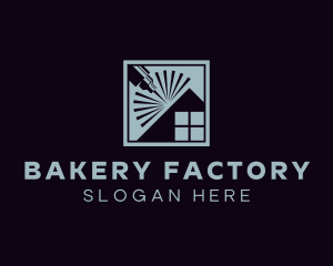 Industrial CNC Factory logo design