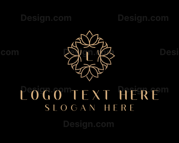 Lotus Floral Luxury Logo