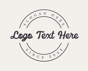 Generic Cursive Apparel logo