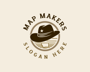 Cowboy Hat Montana logo design