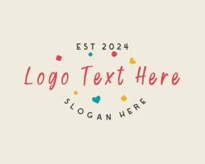 Playful Preschool Business Logo