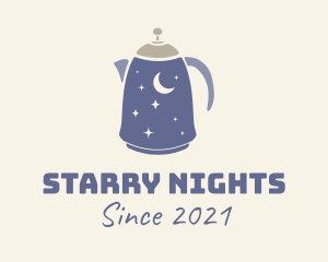 Starry Electric Kettle logo design