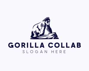 Primate Wild Gorilla logo design