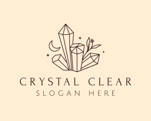 Mystic Crystals Jewelry  logo design