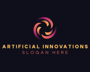 Artificial Intelligence Software  logo design