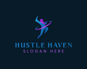 Human Fitness Runner logo