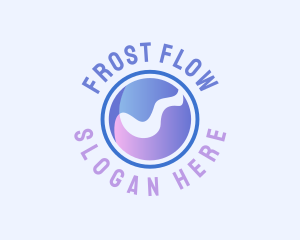 Liquid Water Wave logo design