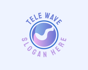 Liquid Water Wave logo design