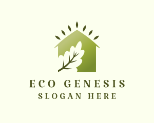 Eco Real Estate logo design